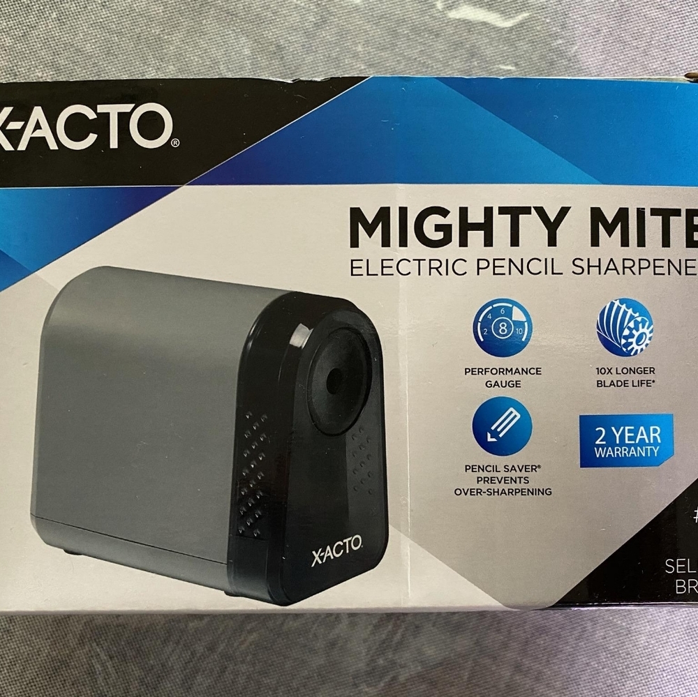 “Mighty Mite” Mini Pencil Sharpener